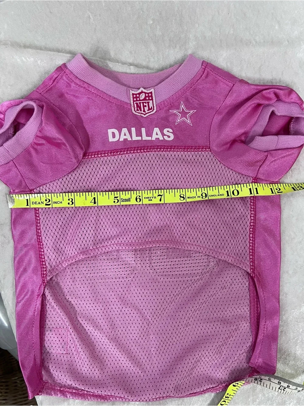 Cowboys Pink pet Football Jersey Top Medium sports NFL Dallas team